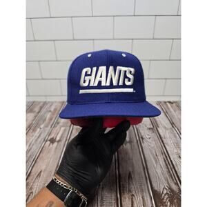 New Era Pro Model New York Giants Vintage Script Adjustable Snapback Wool Blend